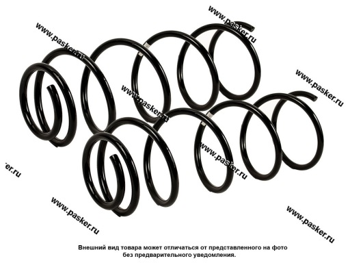 Фото: Пружина подвески Peugeot 406 ФОБОС передняя 96-5/04 21184 [упаковка 2 шт.]