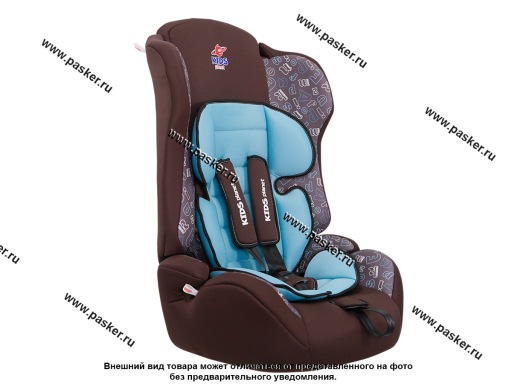 Фото: Кресло детское Kids Planet Sputnik группа 1,2,3 от 9-36кг шоколадные буквы