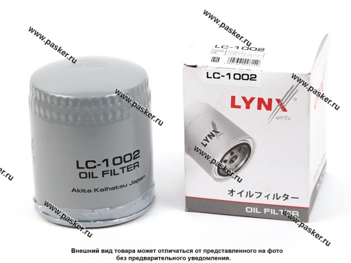 Фото: Фильтр масляный VW Audi V6 96-05 LC1002 LYNXauto