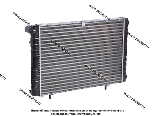 Фото: Радиатор Газель Соболь LUZAR 3х рядный алюминиевый LRc 0324 в сборе