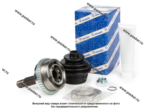 Фото: ШРУС 1118 Калина, 2170 Priora наружный ПРАМО с ABS с хомутами и пыльником