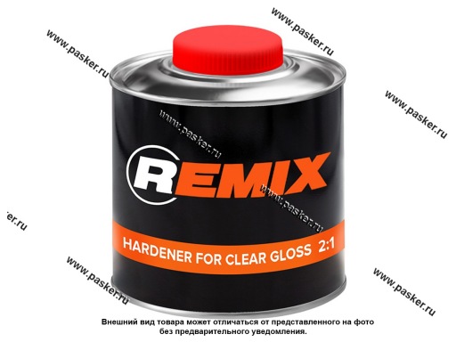 Фото: Отвердитель REMIX для лака Clear Gloss 2+1 0.5л