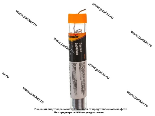 Фото: Припой Sn60Pb40 D-1мм 17гр в тубе Sparta 913315