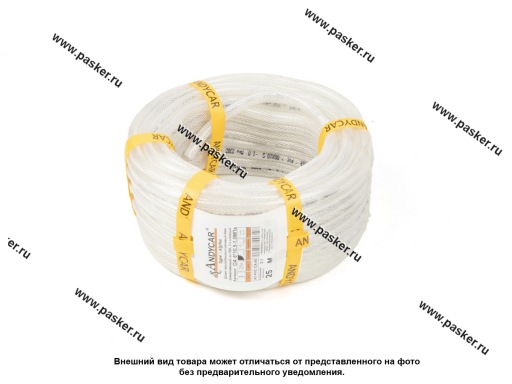 Фото: Шланг маслобензостойкий ПВХ МБС Альфа 06*10.5-1.0 МПа 3-слойный прозрачный МБС бухта 25м [упаковка 25 м]