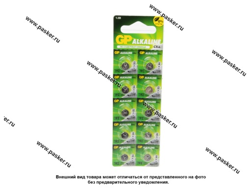 Фото: Батарейка GP LR4 192F-2C10 [упаковка 10 шт.]
