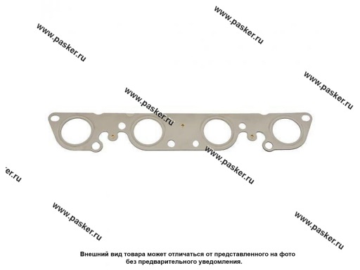 Фото: Прокладка коллектора 2110 Priora дв 1.6 16-ти кл 1118 дв 1.4 16-ти кл выпускн метал LECAR
