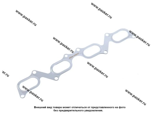Фото: Прокладка коллектора выпускного 40624-1008027-02 металл 2-х слойная LECAR
