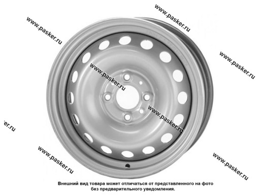 Фото: Диск колесный 16/6,5J/4*100/ET50/d60,1 Magnetto Lada Vesta Silver 16017 S AM