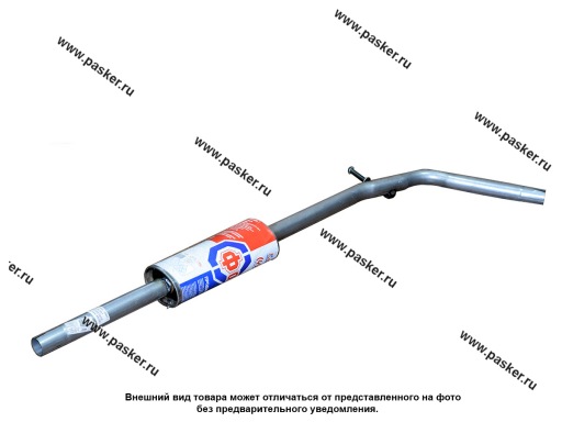 Фото: Резонатор Renault Logan-2 2014 ФОБОС сталь DX52/53 алюмокремниевый AS120 66091