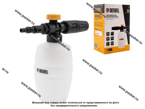 Фото: Мойка DENZEL Пеногенератор 0,7л FP-700 58302