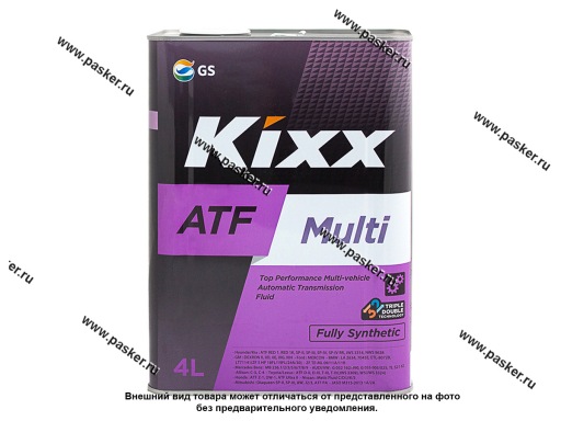 Фото: Масло KIXX ATF Multi 4л