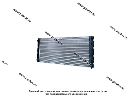 Фото: Радиатор 2123 ПРАМО алюминиевый ЛР2123.1301012