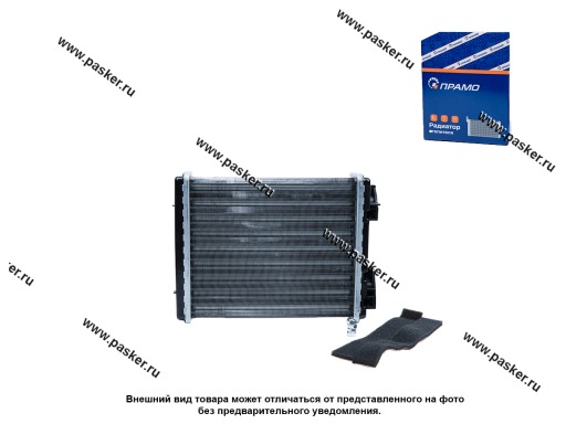 Фото: Радиатор печки 2101-07 ОКА ПРАМО алюминиевый ЛР2101.8101060