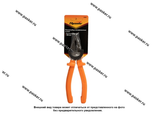 Фото: Пассатижи 180 мм пластмассовые рукоятки Classic SPARTA 16958