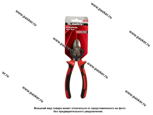 Фото: Кусачки боковые 160мм никелированные двухкомпонентные рукоятки NICKEL MATRIX 17520