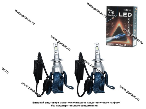 Фото: Лампа светодиод 12V 18W H7 PX26d Clearlight Performance 7500Lm 6000K