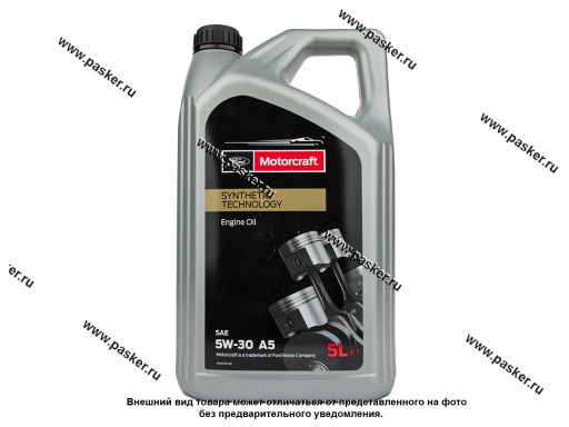 Фото: Масло FORD 5W30 Motorcraft ACEA A5/B5 5л син