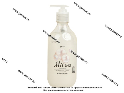 Фото: Крем-мыло GraSS Milana жемчужное с дозатором 500мл 126200
