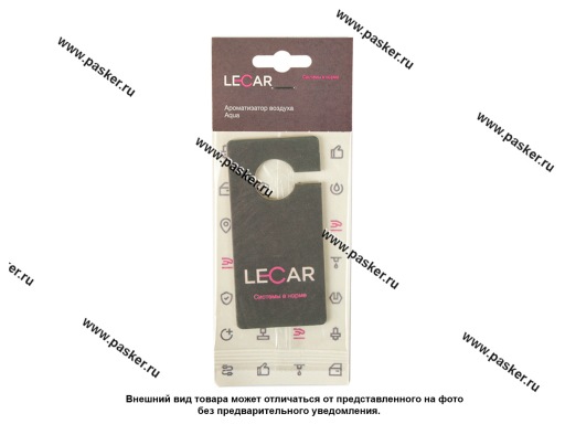 Фото: Ароматизатор LECAR подвесной Aqua крючок