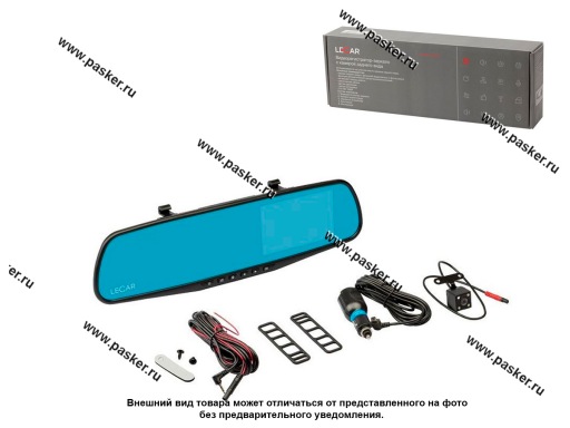 Фото: Видеорегистратор LECAR зеркало с камерой заднего вида