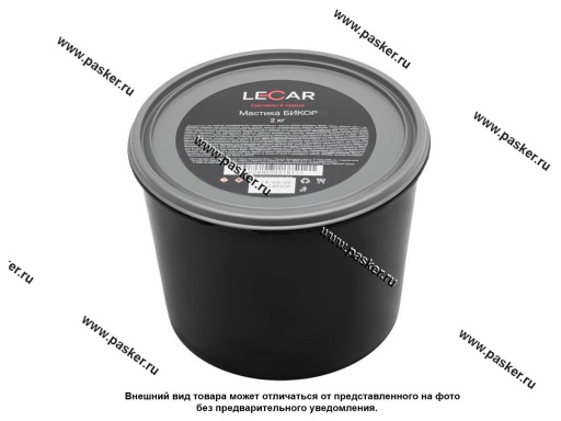 Фото: Антикоррозийная Мастика LECAR БИКОР 2 кг ведро