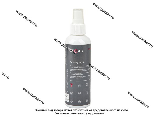 Фото: Антидождь LECAR 200 мл. спрей LECAR000030311