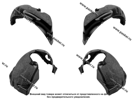 Фото: Подкрылки LADA Vesta Sport LECAR с шумоизоляцией