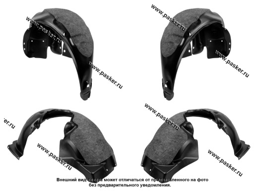 Фото: Подкрылки LADA Vesta SW Cross LECAR с шумоизоляцией
