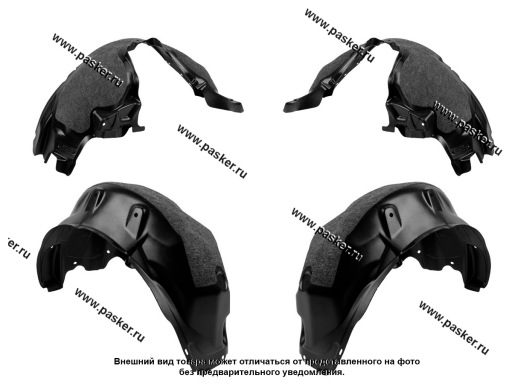 Фото: Подкрылки LADA Xray LECAR с шумоизоляцией