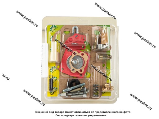 Фото: Ремкомплект карбюратора 2107-10 полный красная диафрагма блистер BESTPARTS BPRK210710