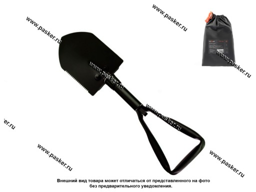 Фото: Лопата саперная LECAR складная металл в чехле 600*150 мм.