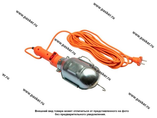 Фото: Лампа переноска LECAR 220В цоколь Е27 9м