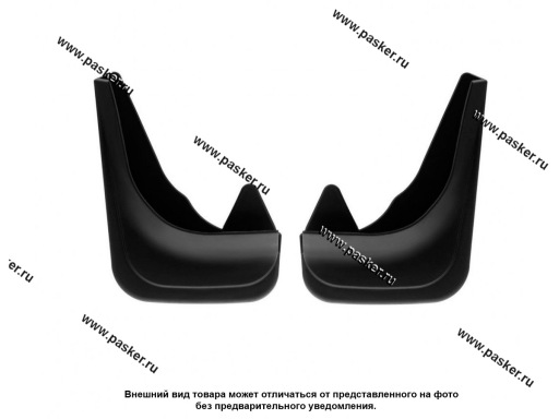 Фото: Брызговики универсальные LECAR для л/а 2 шт