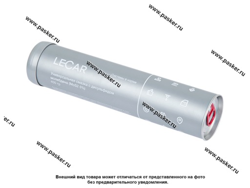 Фото: Смазка Универсальная LECAR 400 мл с дисульфидом молибдена аэрозоль