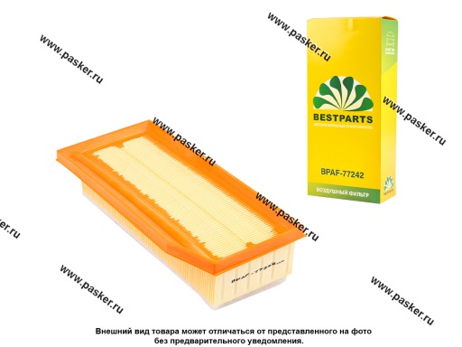 Фото: Фильтр воздушный LADA Vesta XRAY Renault Duster 1,6L 8v 2015- BESTPARTS BPAF-77242