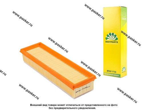 Фото: Фильтр воздушный Renault Logan 12- LADA Largus 1,6L 8v BESTPARTS BPAF-7733