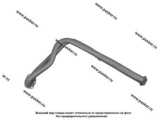 Фото: Труба приемная 21214 LECAR под 1 датчик кислорода