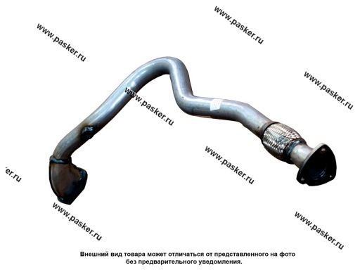 Фото: Труба приемная 2123 Chevrolet Niva ФОБОС из стали DX52/53 с алюмокремниевым покрытием AS120 35452