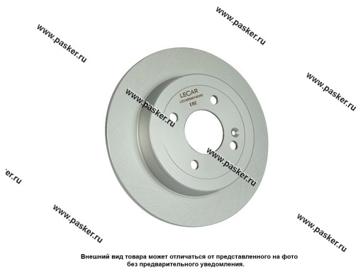 Фото: Диск тормозной Hyundai Solaris Kia Rio LECAR задний