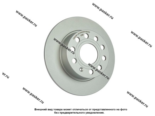 Фото: Диск тормозной Skoda Octavia A5 LECAR задний