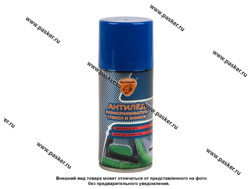 Фото: Размораживатель стекол и замков ELTRANS АНТИЛЕД EL-0604.01 210мл аэрозоль