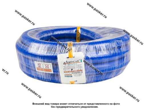 Фото: Шланг для охлаждающей жидкости силиконовый D27x37мм 1МПа бухта 10м +180С ANDYCAR SILCL-2710 [упаковка 10 м]