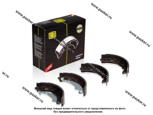Фото: Колодки тормозные Renault Logan Sandero Clio задние 180мм барабанные TRIALLI GF 0960