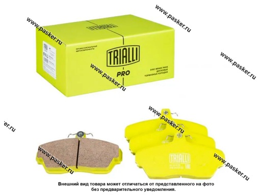 Фото: Колодки тормозные Соболь передние TRIALLI PF 971CR PRO