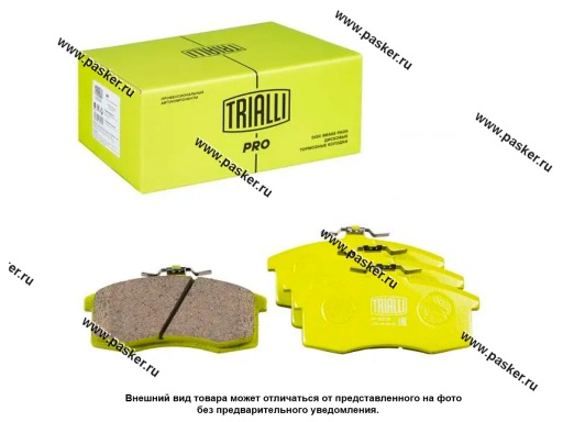Фото: Колодки тормозные 1111 ОКА передние TRIALLI керамические PF 967CR PRO