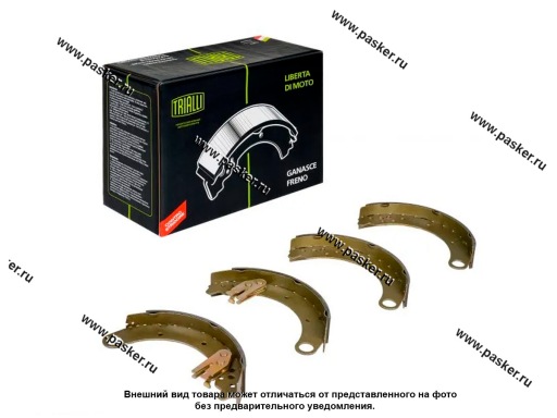 Фото: Колодки тормозные УАЗ 3163 Патриот барабанные TRIALLI  GF 240