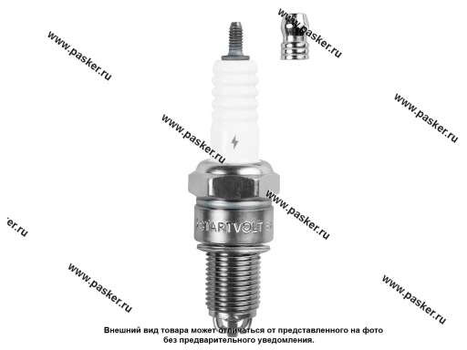 Фото: Свеча STARTVOLT 2110-2112 зазор 1мм 3-х электродные с резистором 8кл VSP 0109
