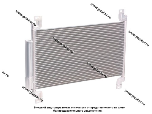 Фото: Радиатор кондиционера УАЗ 3163 Патриот 09.2016- LUZAR А/С с ресивером  LRAC 03632