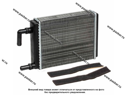 Фото: Радиатор печки Газель Бизнес LUZAR алюминиевый LRh 0321