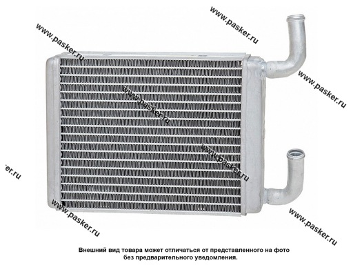Фото: Радиатор печки УАЗ Патриот LUZAR алюминиевый LRh 0363b